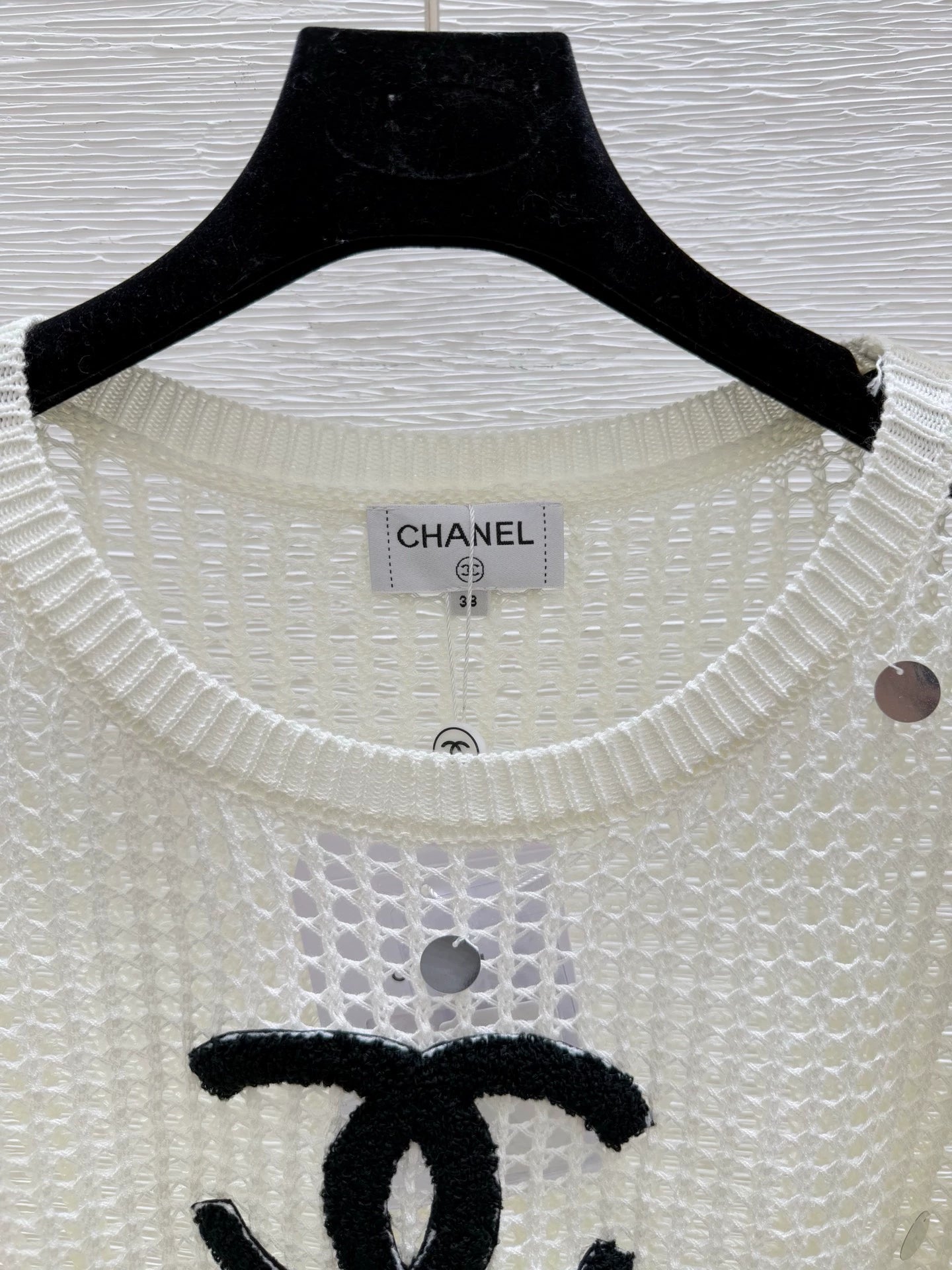 25fw Hollow knit sweater