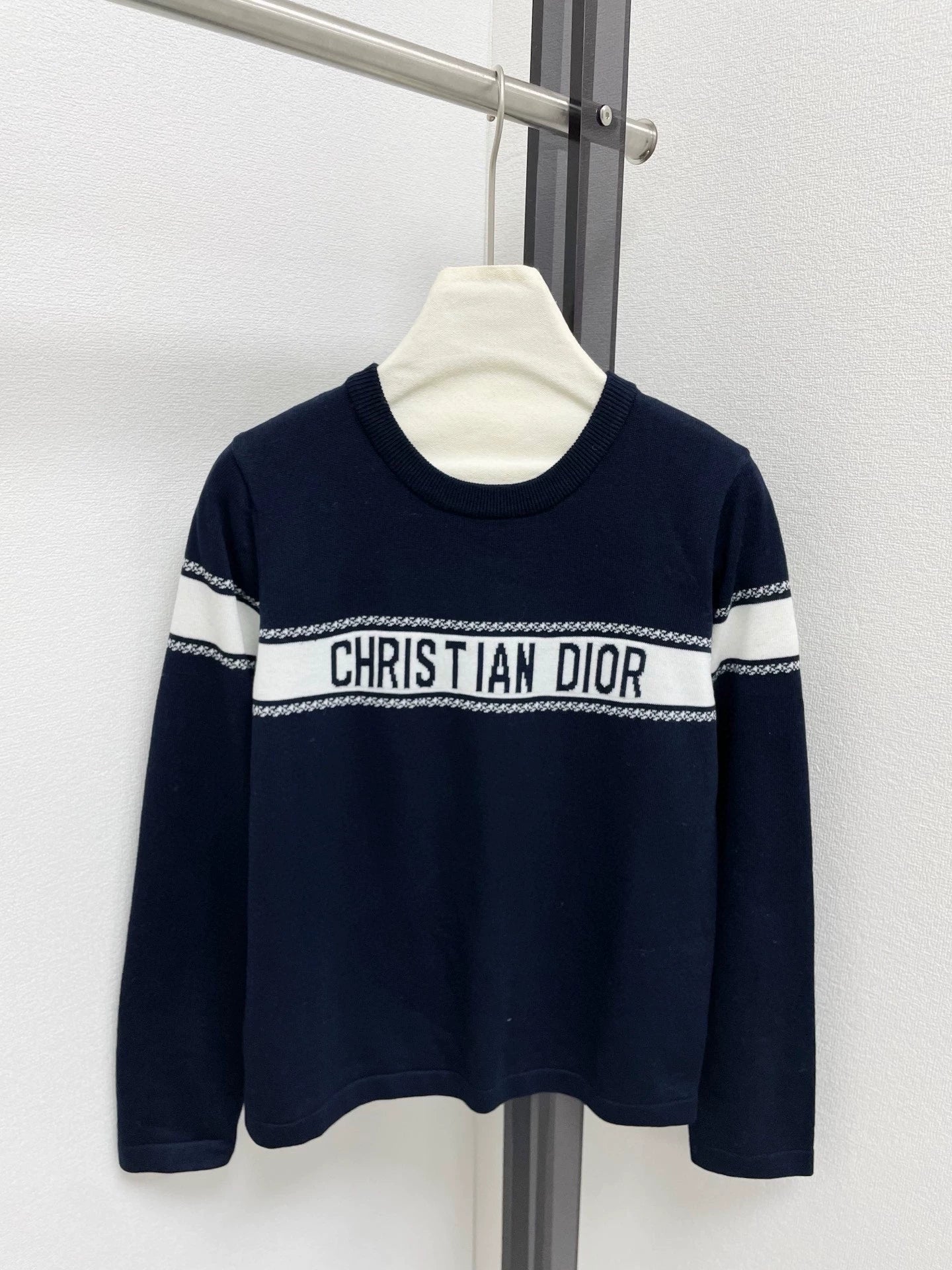 25fw Letter jacquard sweater