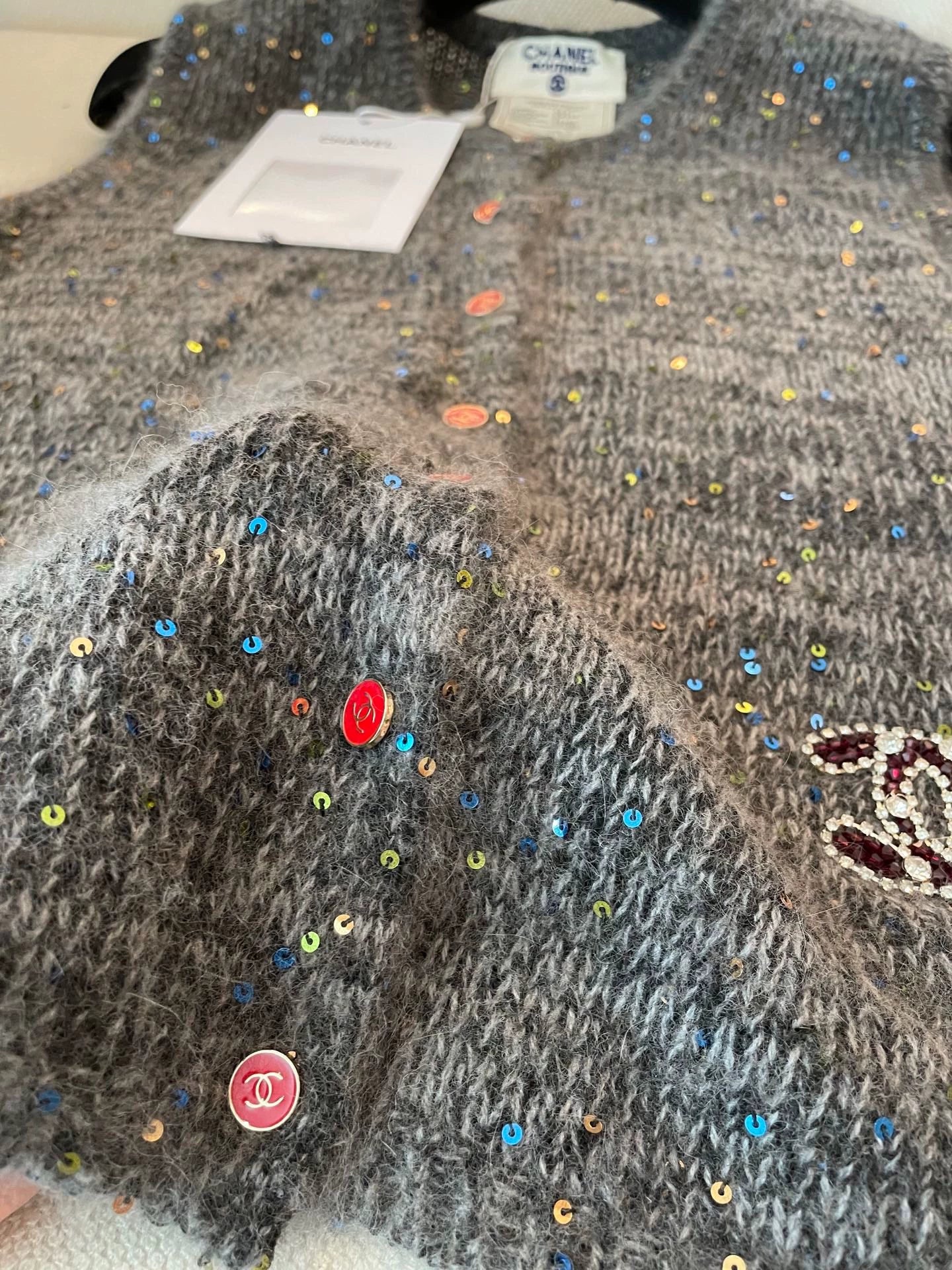 25fw Colorful pearl vest（Medieval Series）