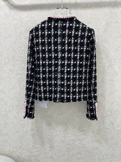 Knitted dress with tied edges, short jacket