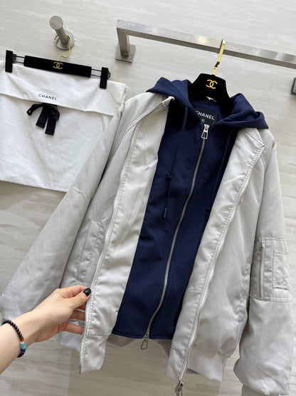 Fake two-piece spliced baseball jersey