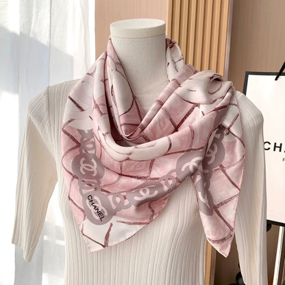C 25 Camellia Pink Scarf