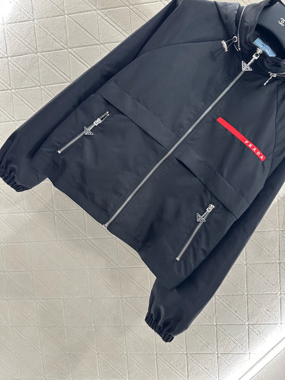 25fw Storage hooded charging jacket
