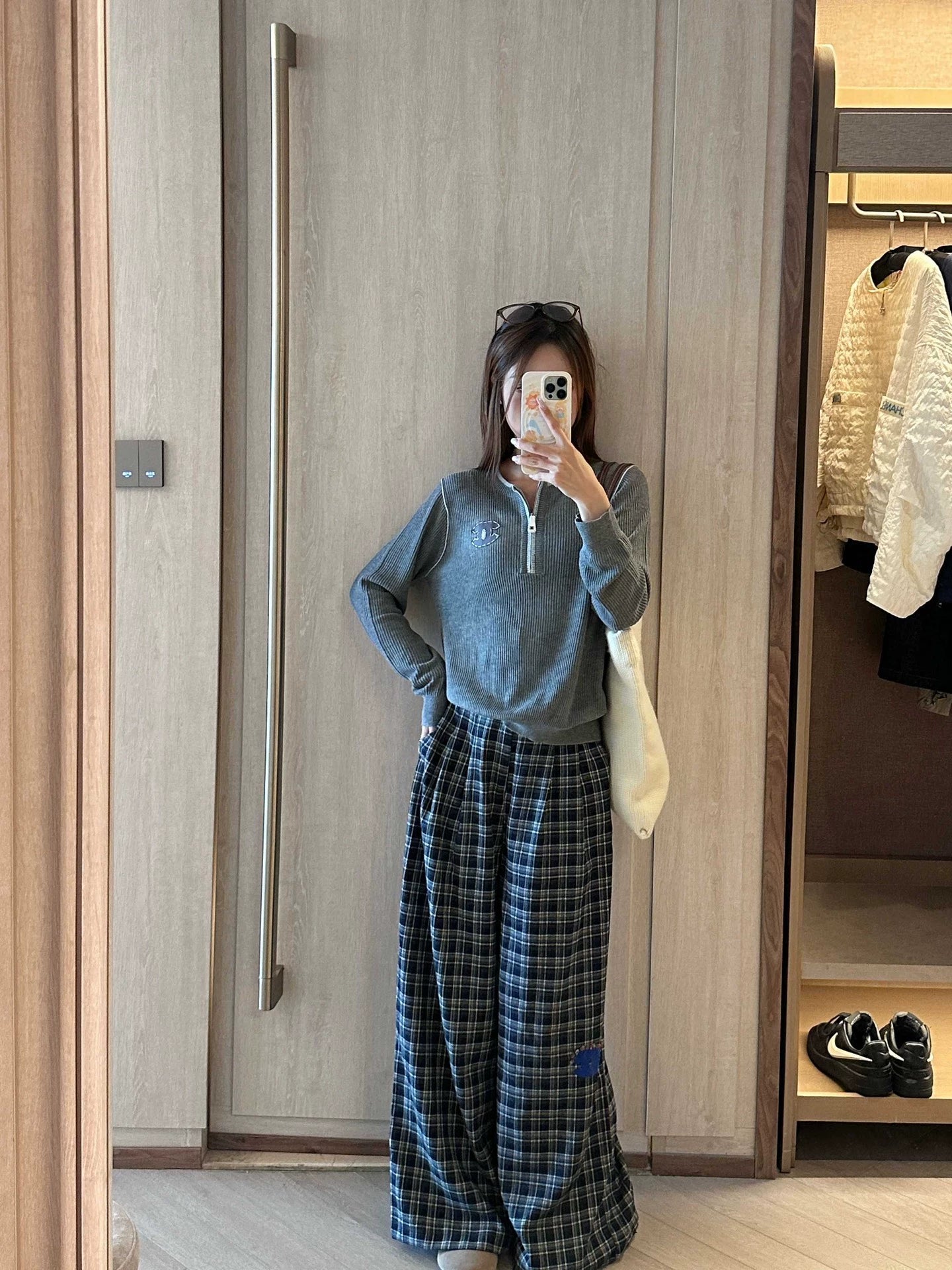 25fw checked pants（Medieval Series）