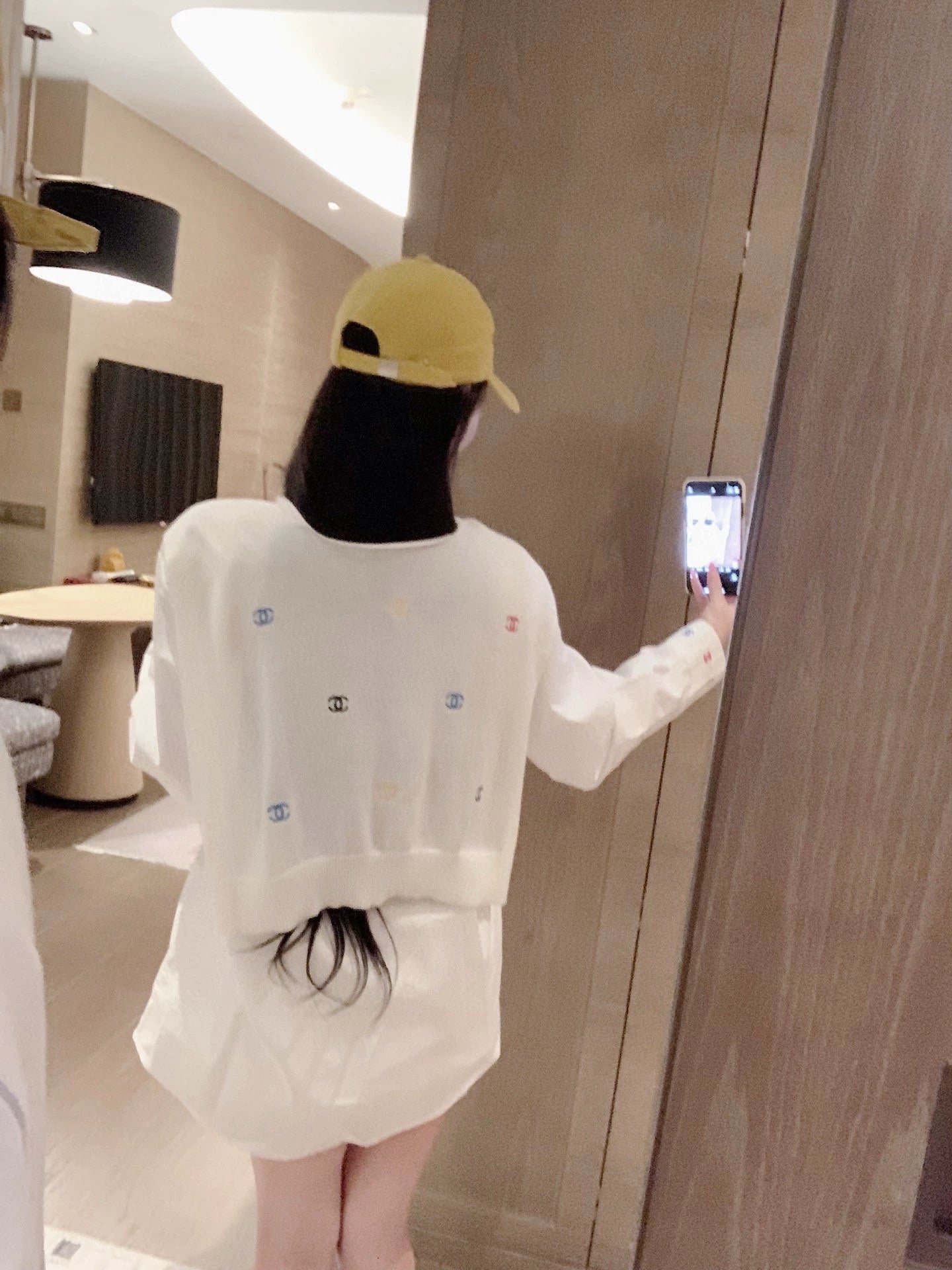 Shawl style two-piece shirt set (vintage series)