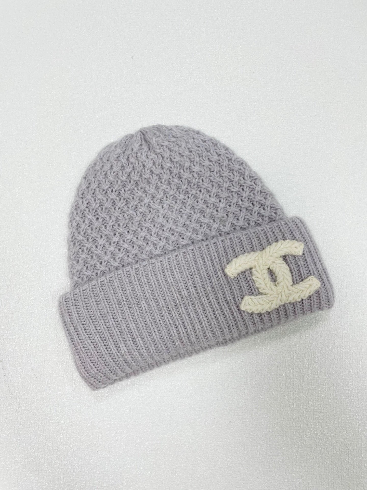 C logo knitted cold hat