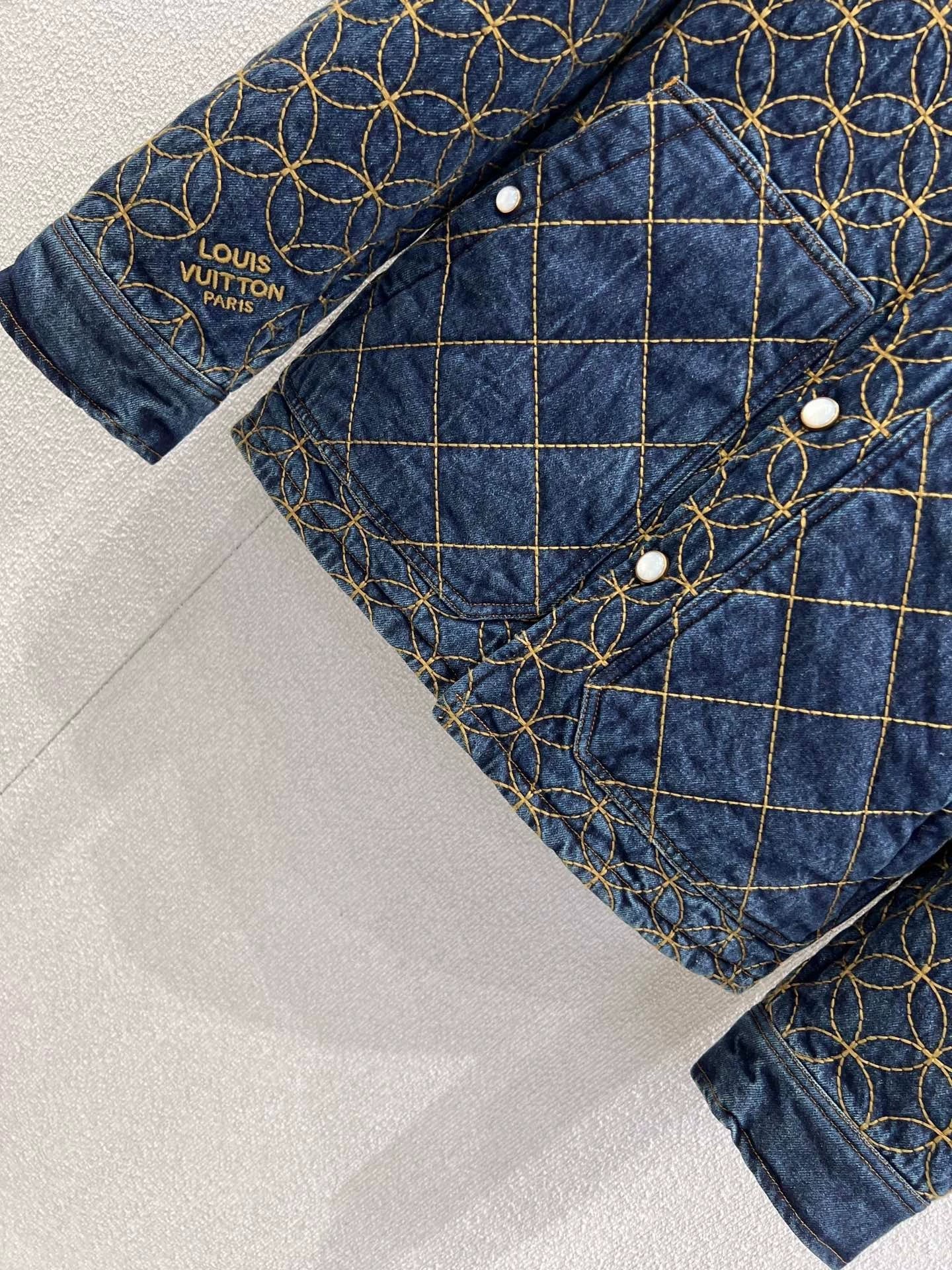 Retro Embroidered Denim Jacket