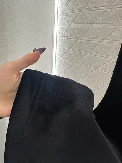 Flared Velvet Retro Trousers