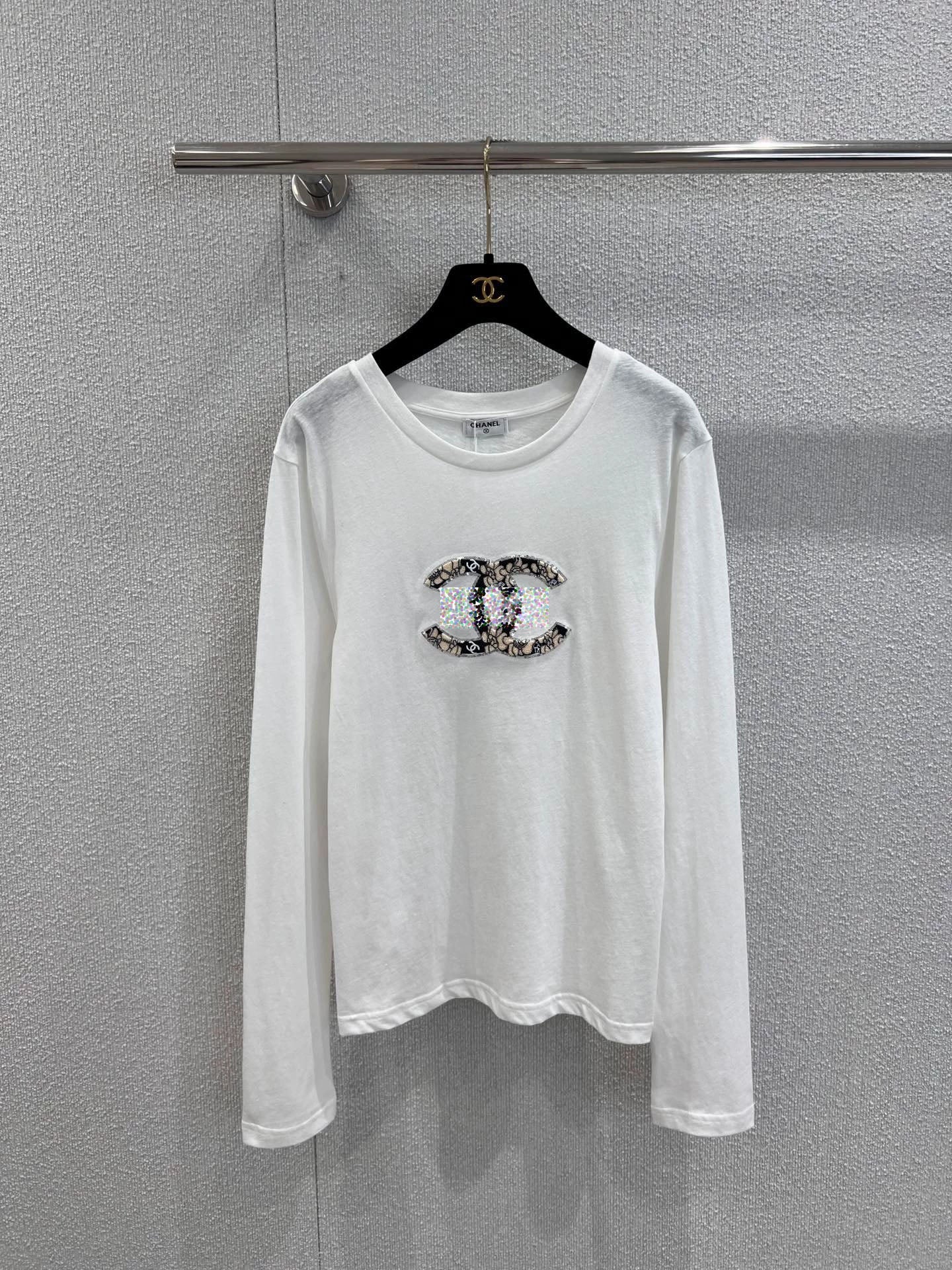 25Fw toothbrush embroidered sequin long sleeved