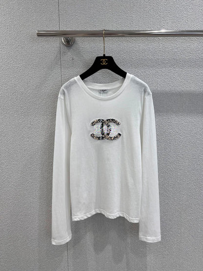 25Fw toothbrush embroidered sequin long sleeved