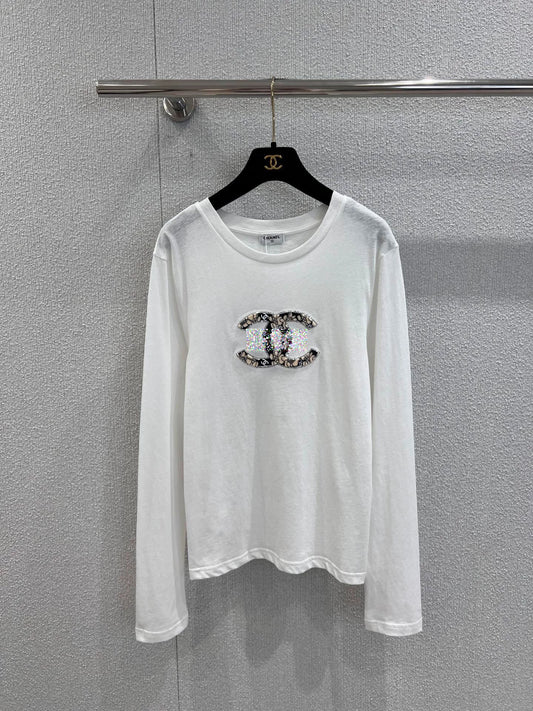 25Fw toothbrush embroidered sequin long sleeved