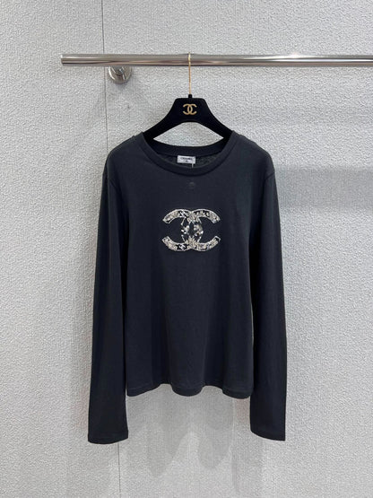 25Fw toothbrush embroidered sequin long sleeved