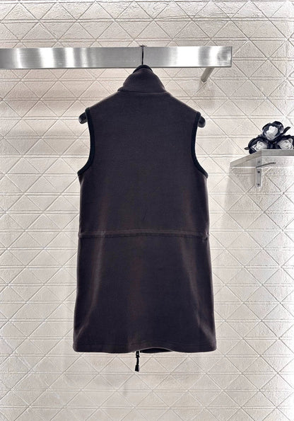 25fw Polar fleece vest skirt