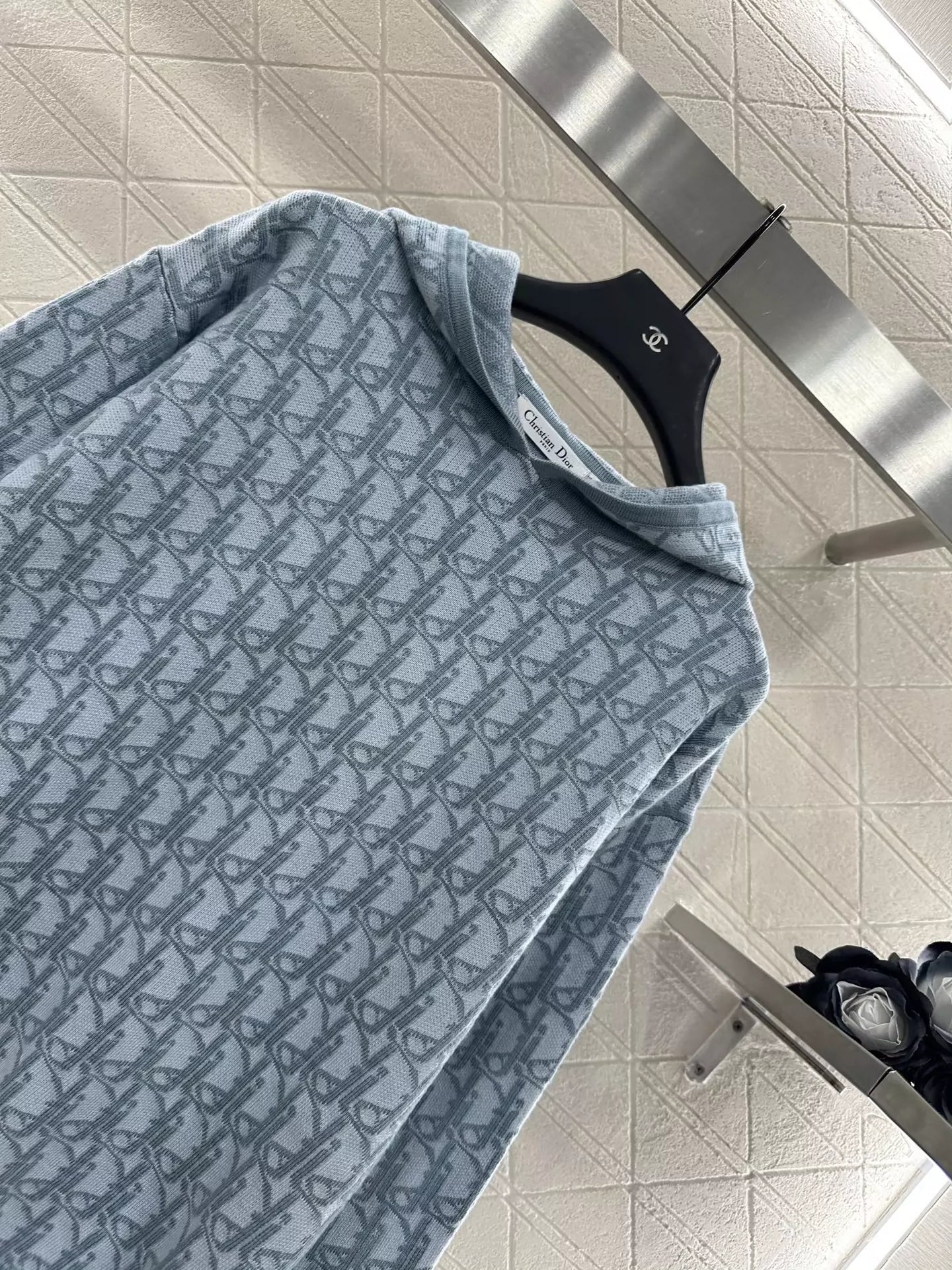 25fw Knitted hooded sweater