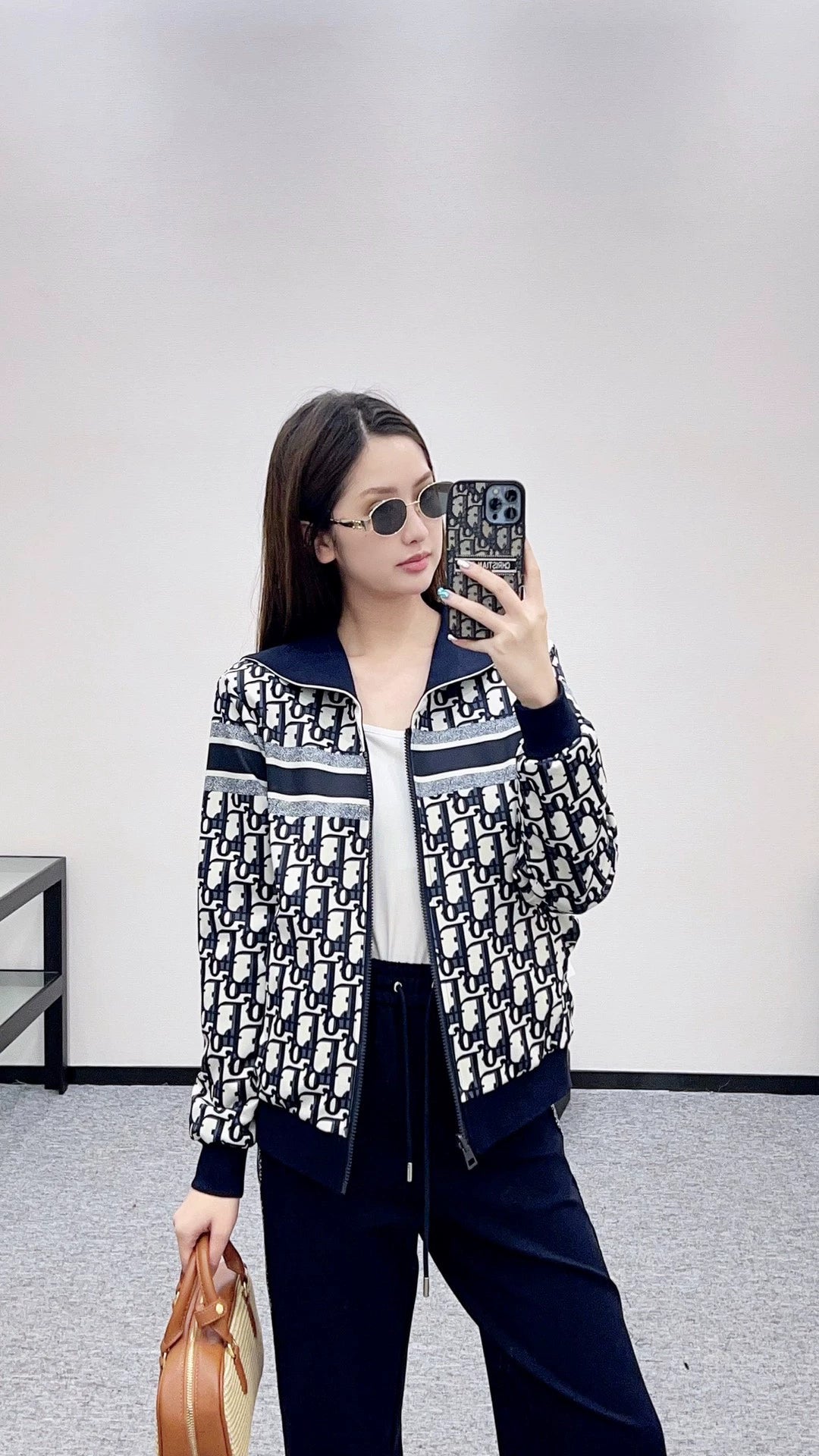 25fw Double sided hooded jacket and long pants set