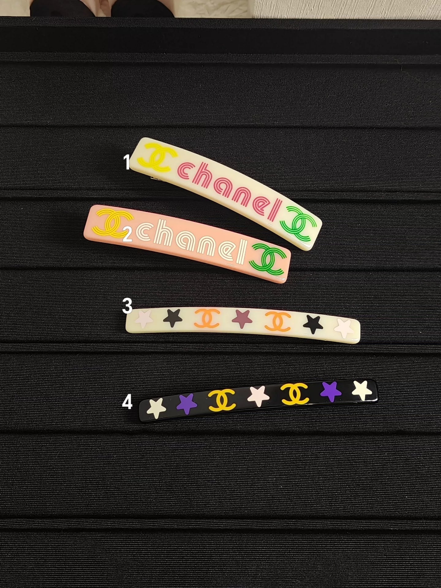 25 new acrylic hairpins