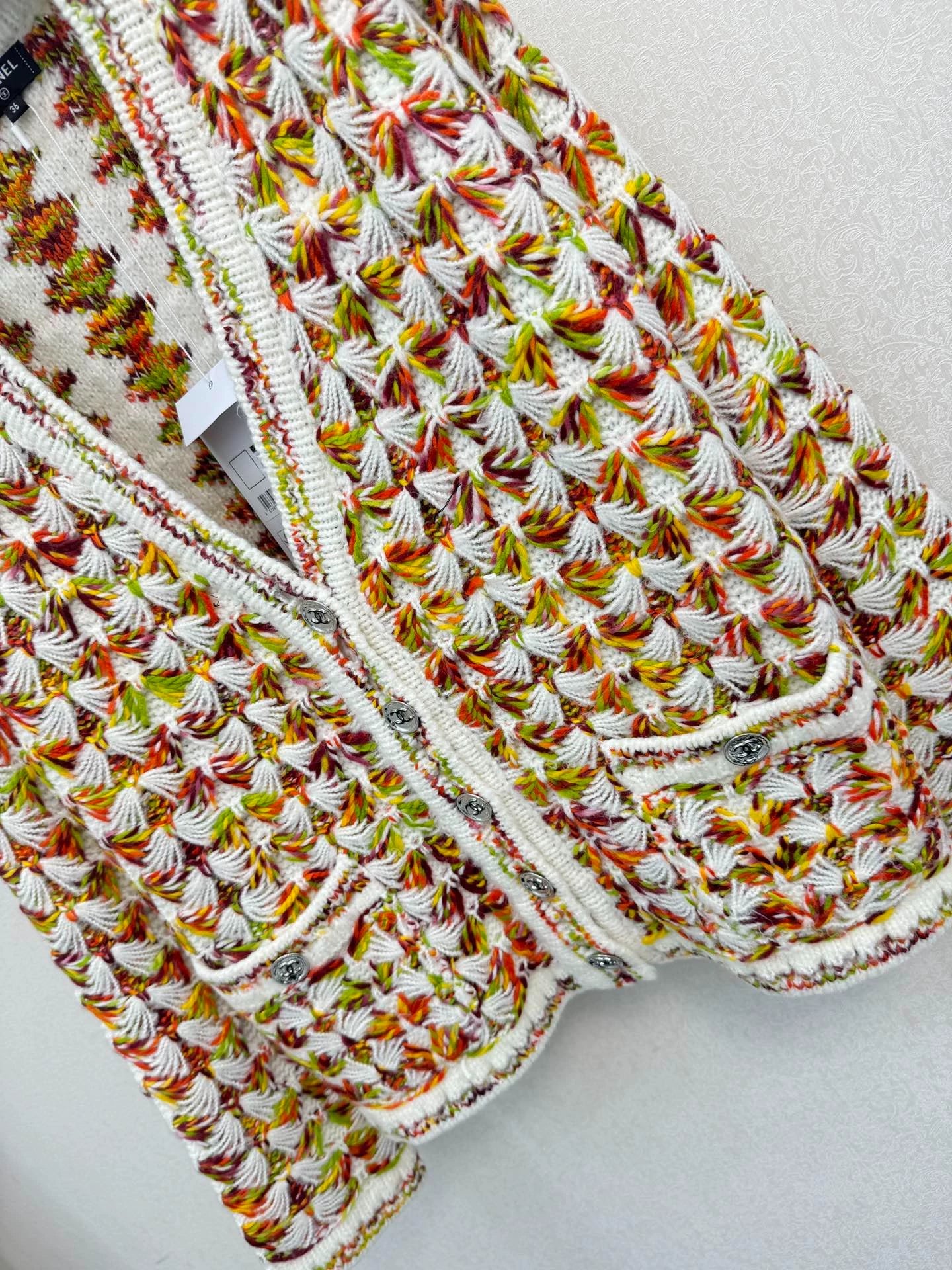 Colorful Knitted Cardigan