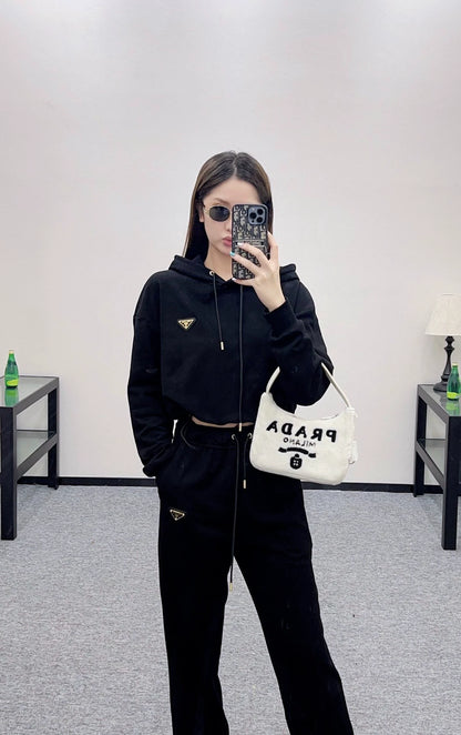 25fw Hooded sweatshirt set