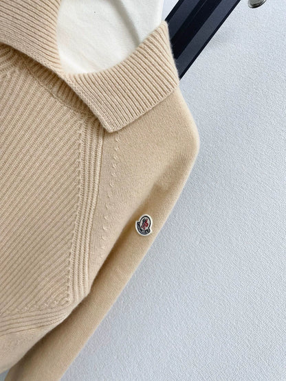 25fw Slim fit pit striped sweater