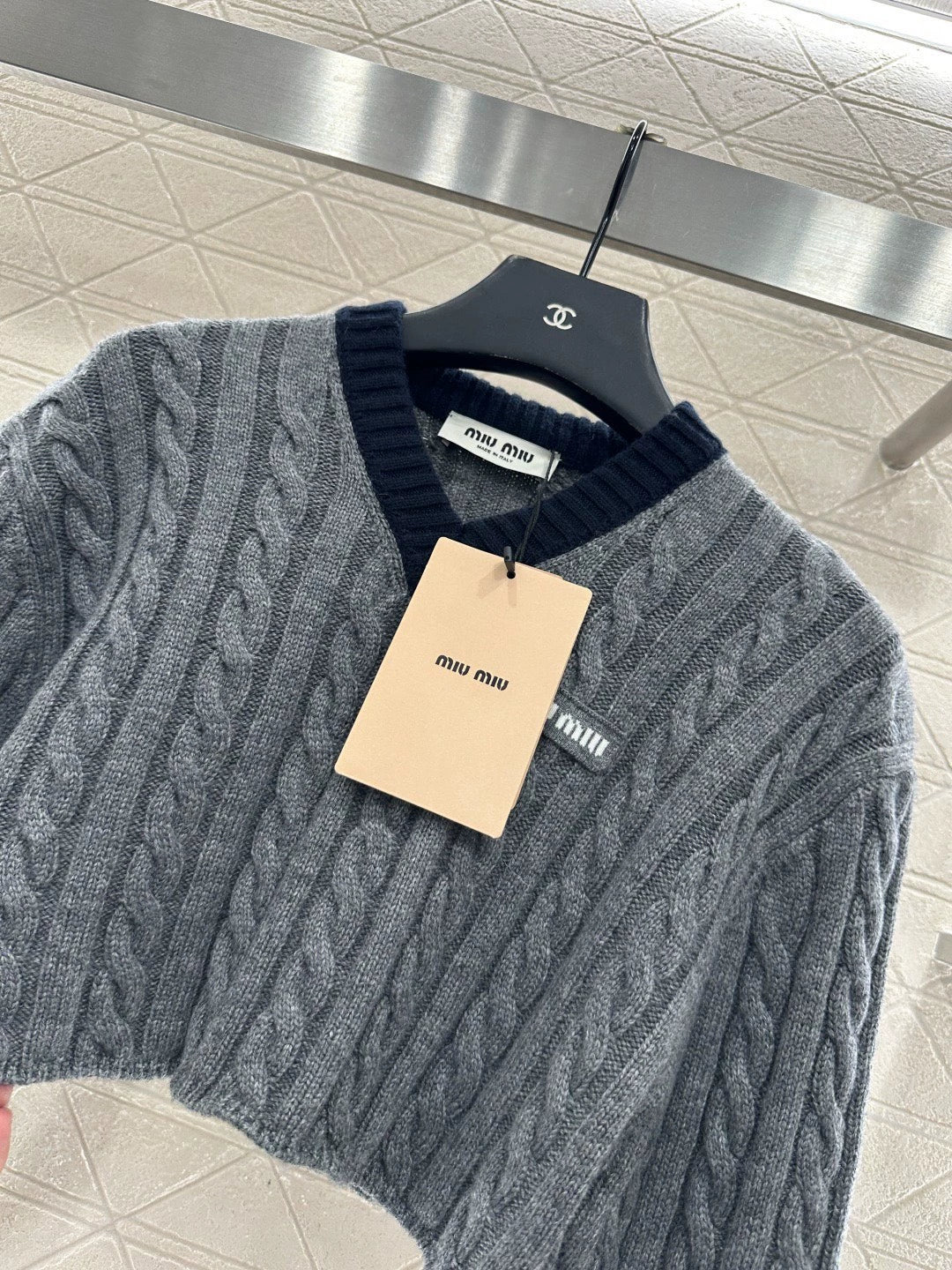 25fw Fried Dough Twists knitting sweater