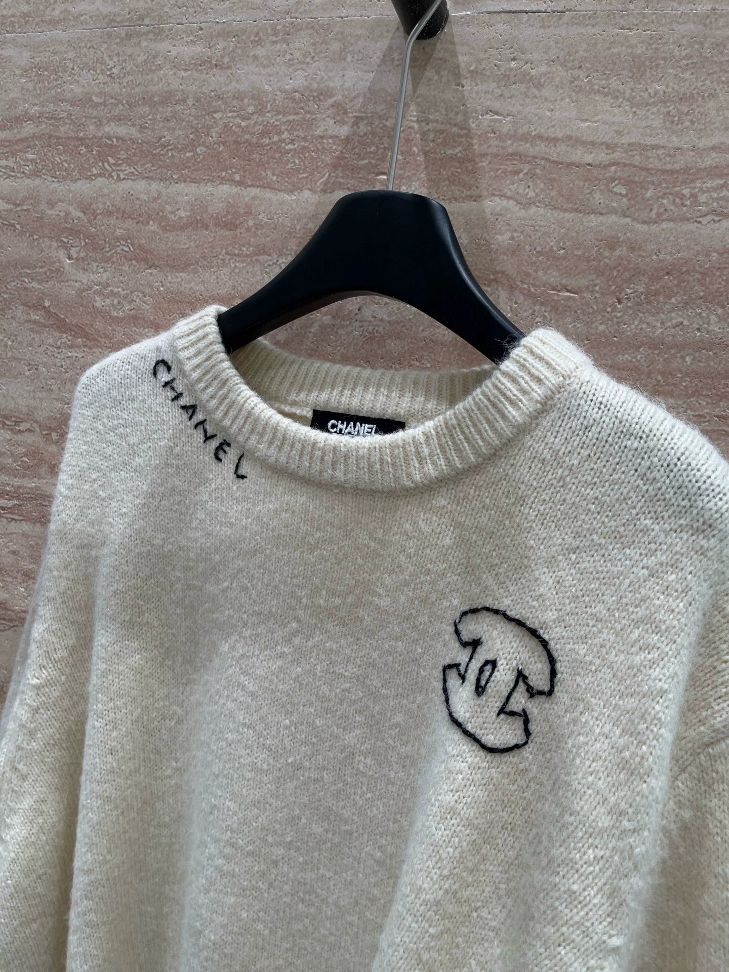 Double C Jacquard Sweater