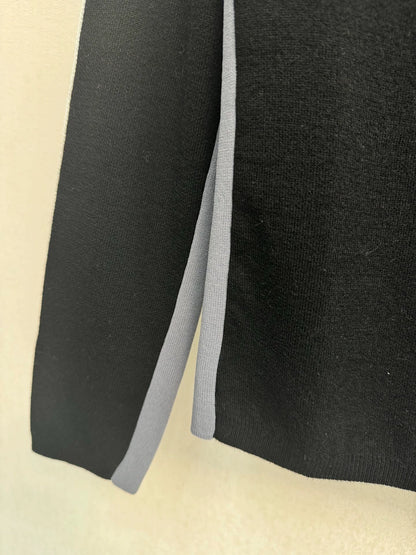 High necked woolen sweater