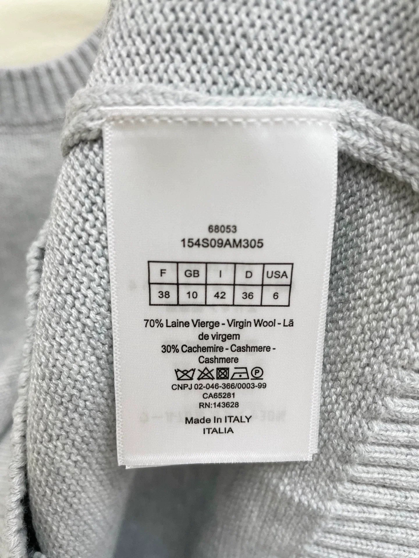 25fw new embroidered sweater