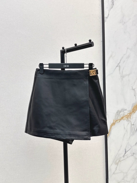 25fw Sheepskin pants skirt