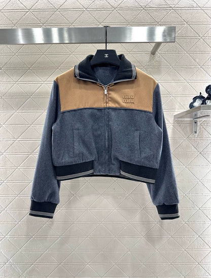 Wool color blocked letter set