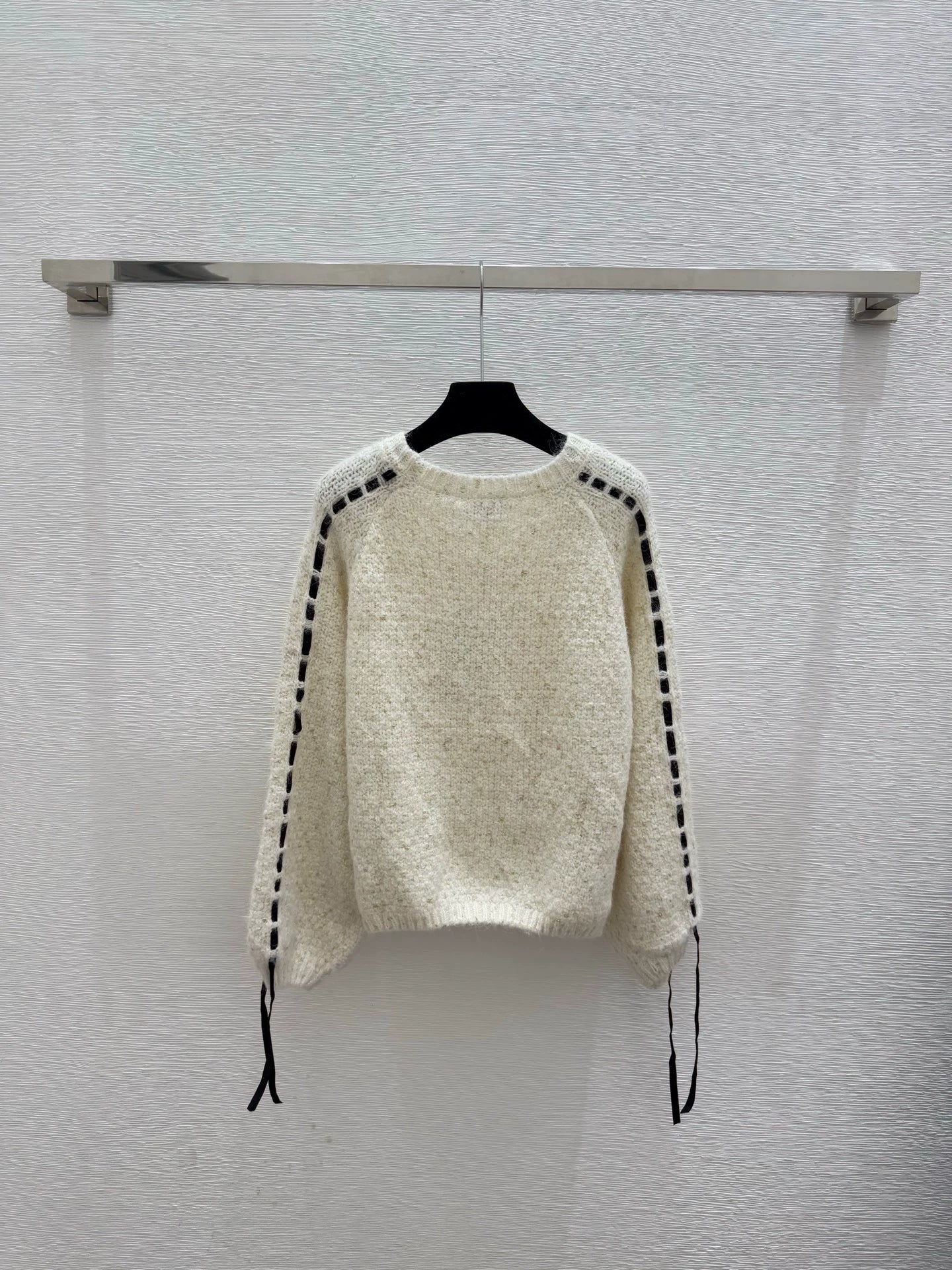 Hollow knit sweater