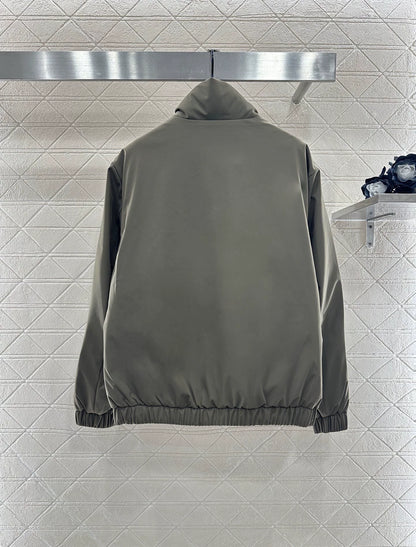 Standing collar cotton jacket