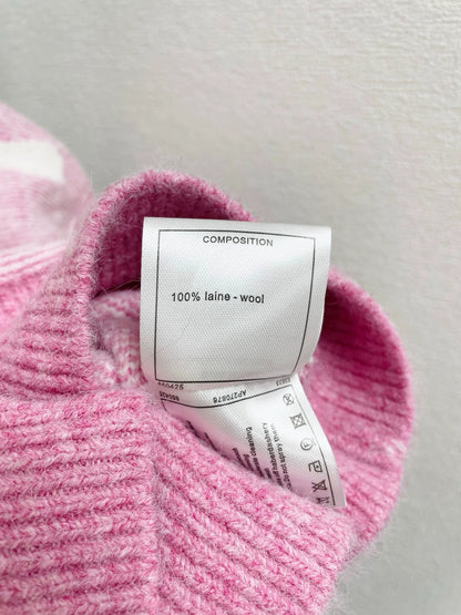 Diamond shaped Double C Bow Sweater