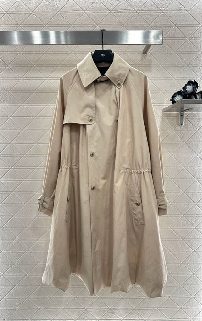 25fw Long trench coat