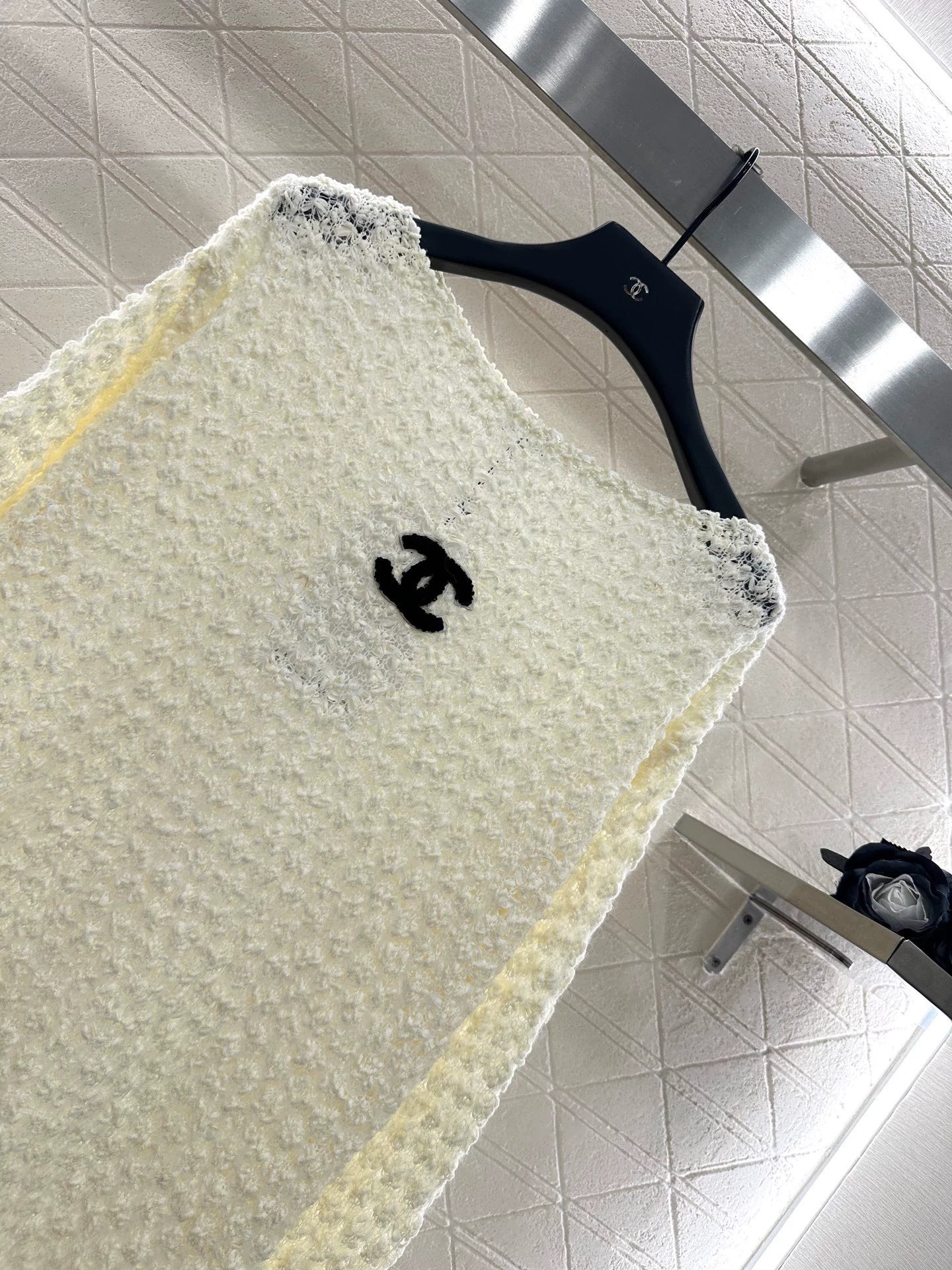 25fw Belt knitted long top