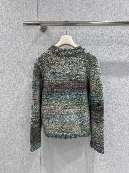 Misty Forest V-neck Knitted Cardigan