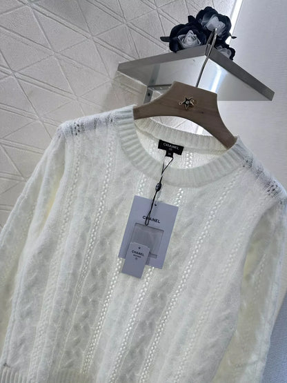 25fw Fried Dough Twists knitting long sleeve