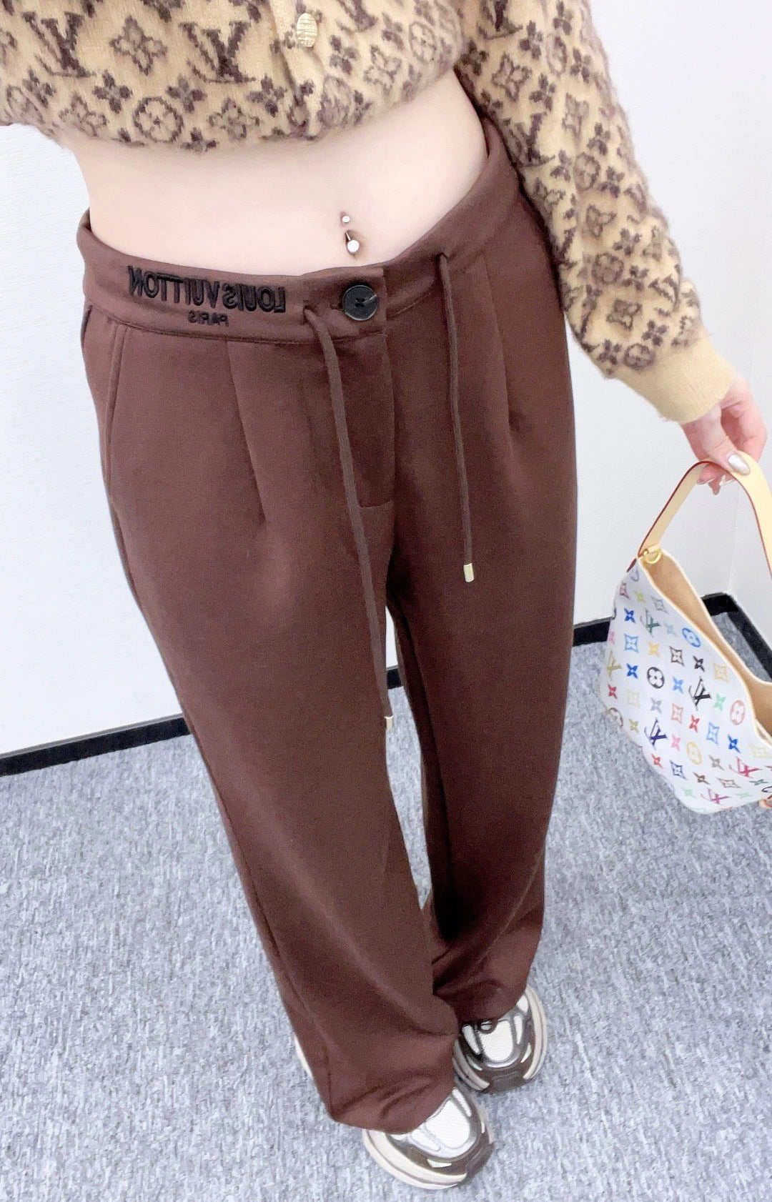 25fw Suit straight leg pants