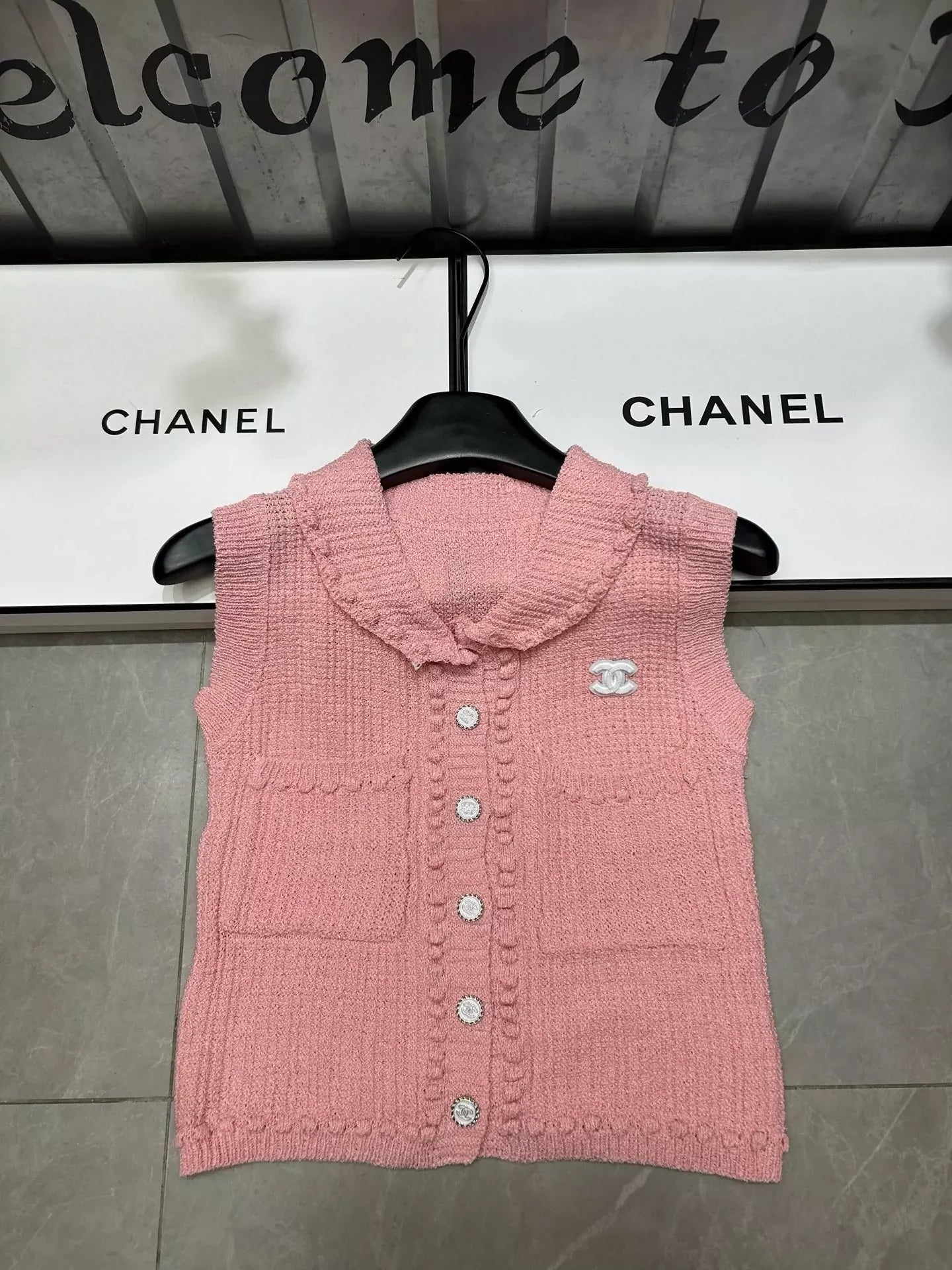 25 Summer New Lapel Pocket Vest