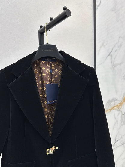 25fw Jacquard monogram suit jacket