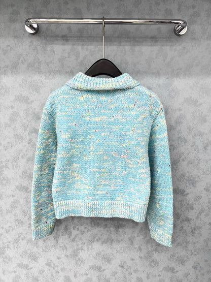 Double C zipper lapel craft jacket