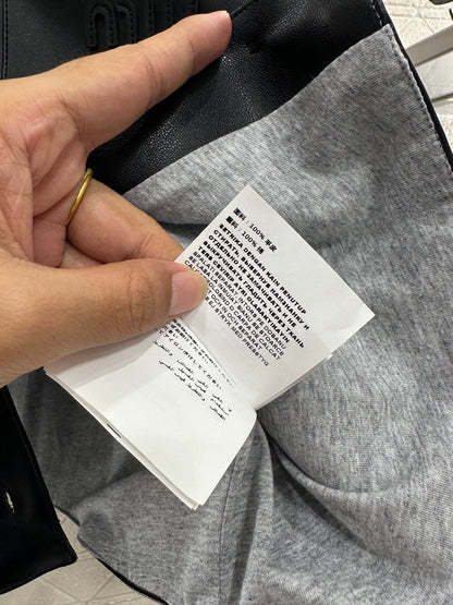 25fw Sheepskin shirt half skirt set