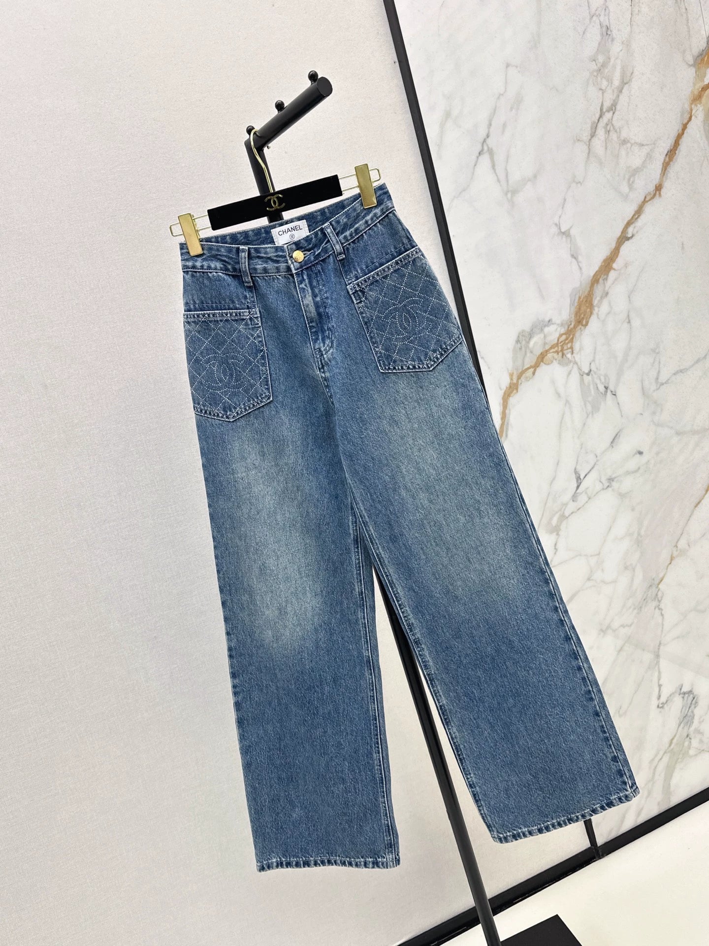 25fw Pocket straight leg jeans