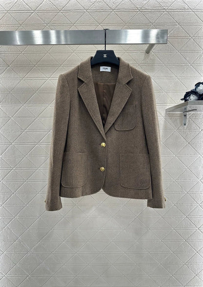 25fw Blazer and midi pleated skirt set