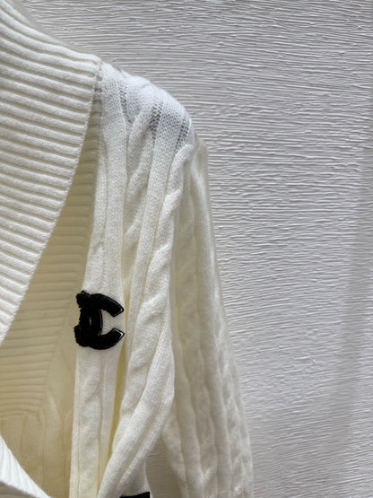 25fw Fried Dough Twists knitting cardigan