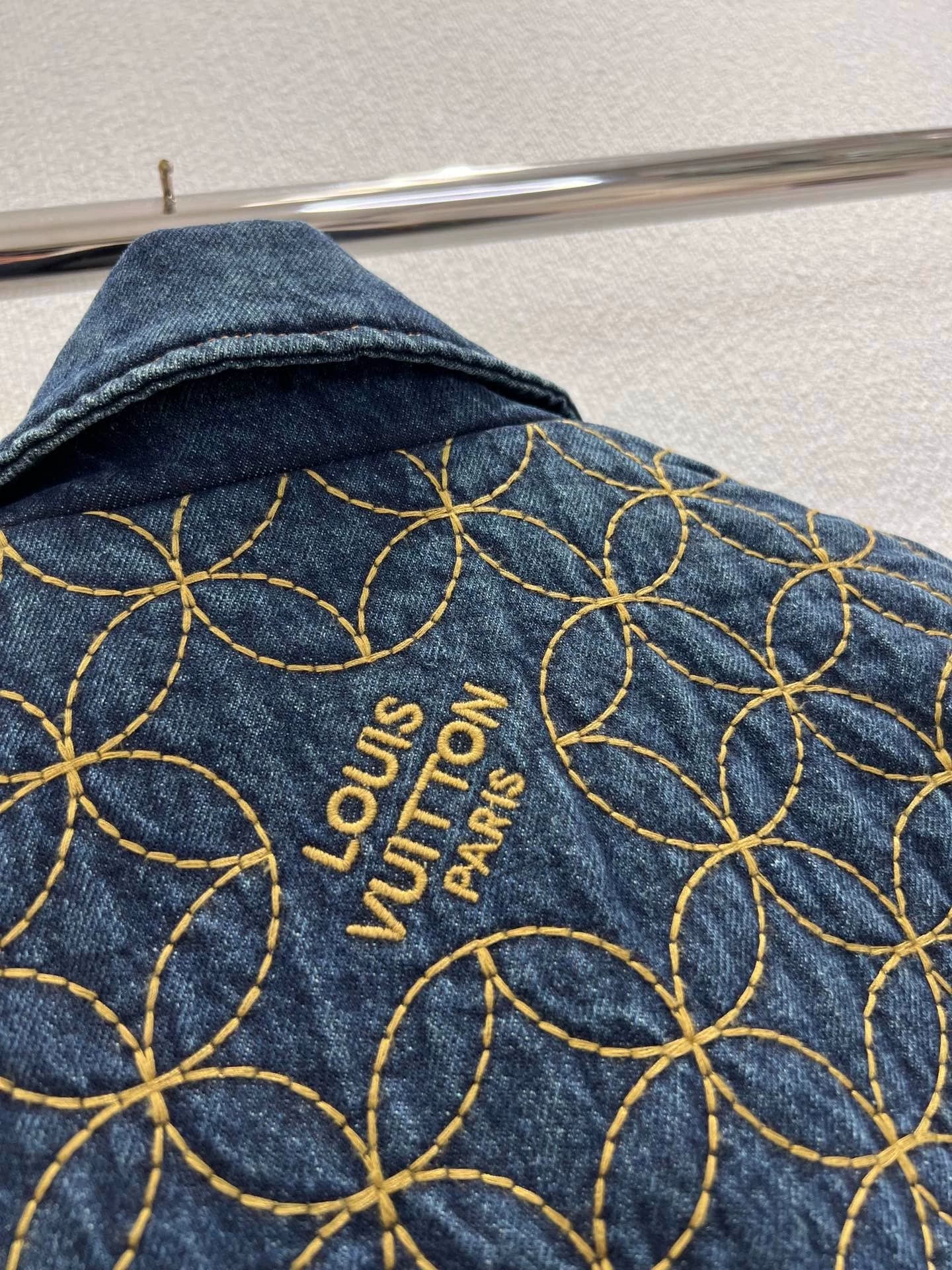 Retro Embroidered Denim Jacket