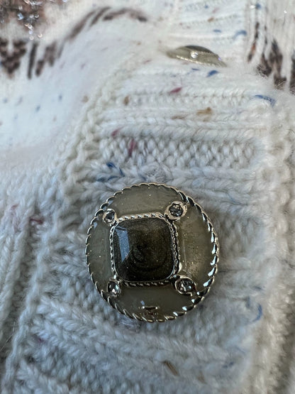 Deer knitted cardigan