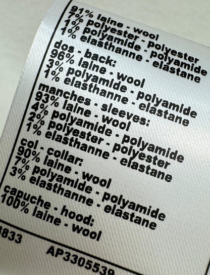 High necked woolen sweater