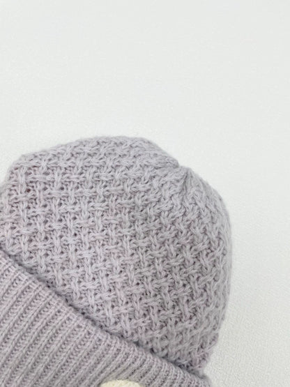 C logo knitted cold hat