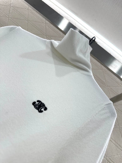 25fw High neck base shirt