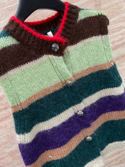 25fw Contrasting vest(vintage series)